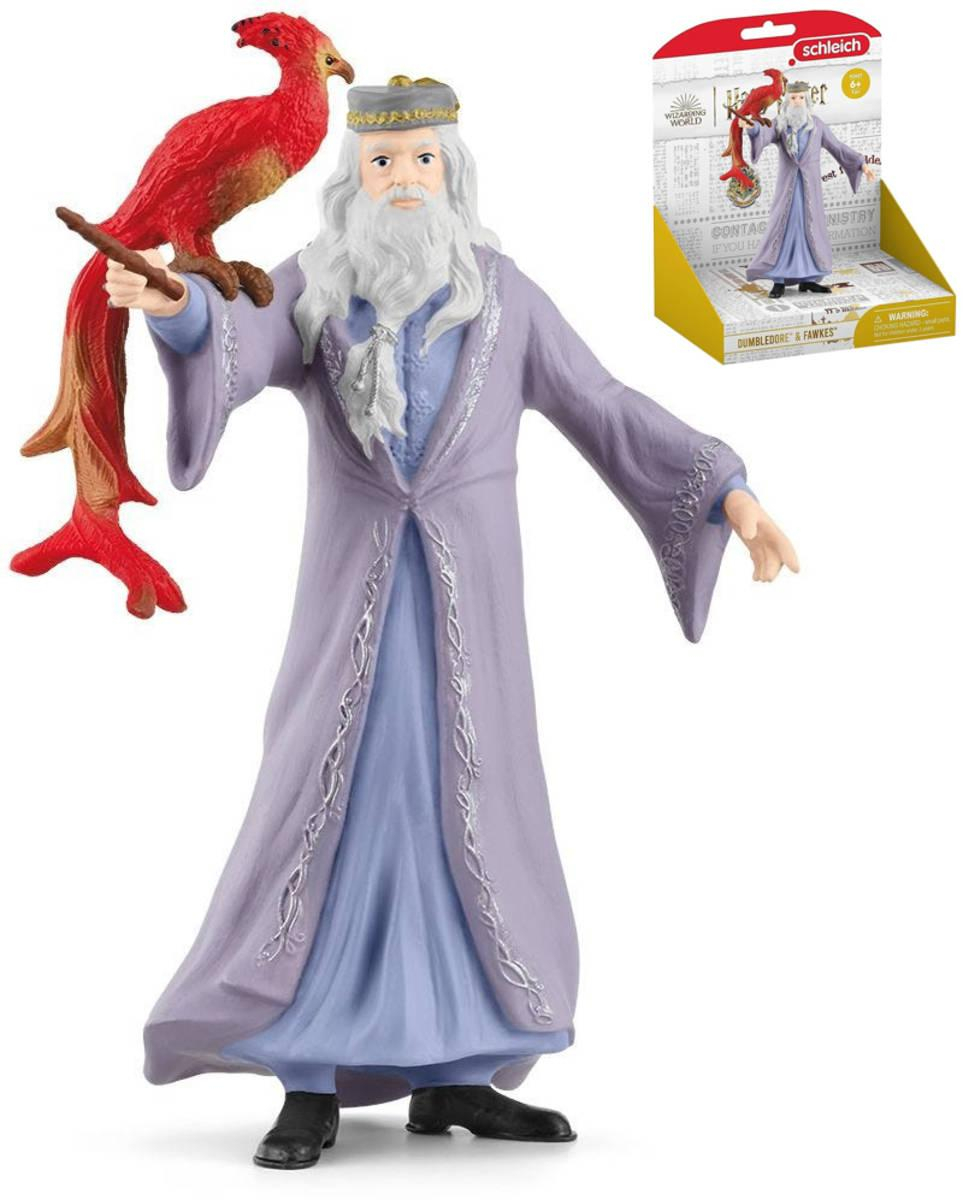 SCHLEICH Harry Potter set figurka Albus Brumbál a Fénix plast