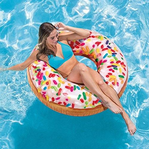 Nafukovací kruh donut s posypem 99 cm