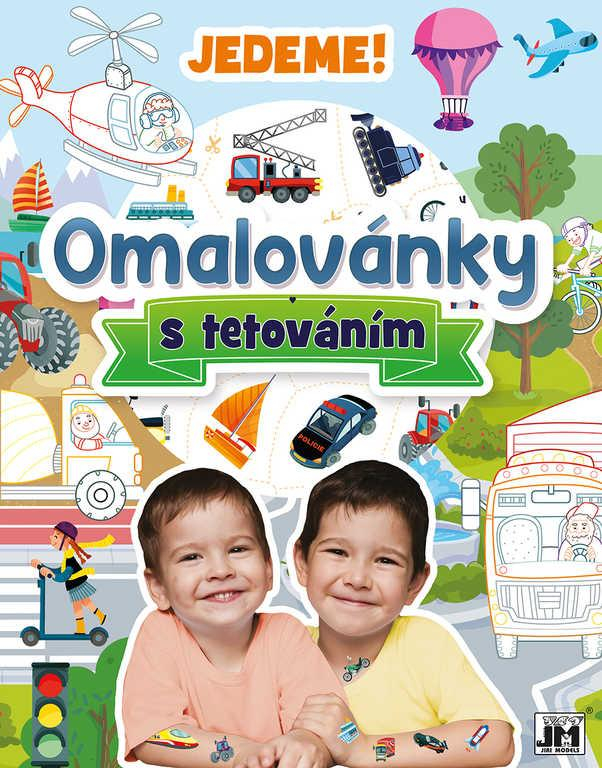 JIRI MODELS Omalovánky s tetováním Jedeme!