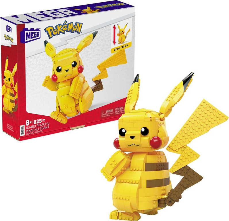 MEGA CONSTRUX Pokémon Jumbo Pikachu 32cm STAVEBNICE