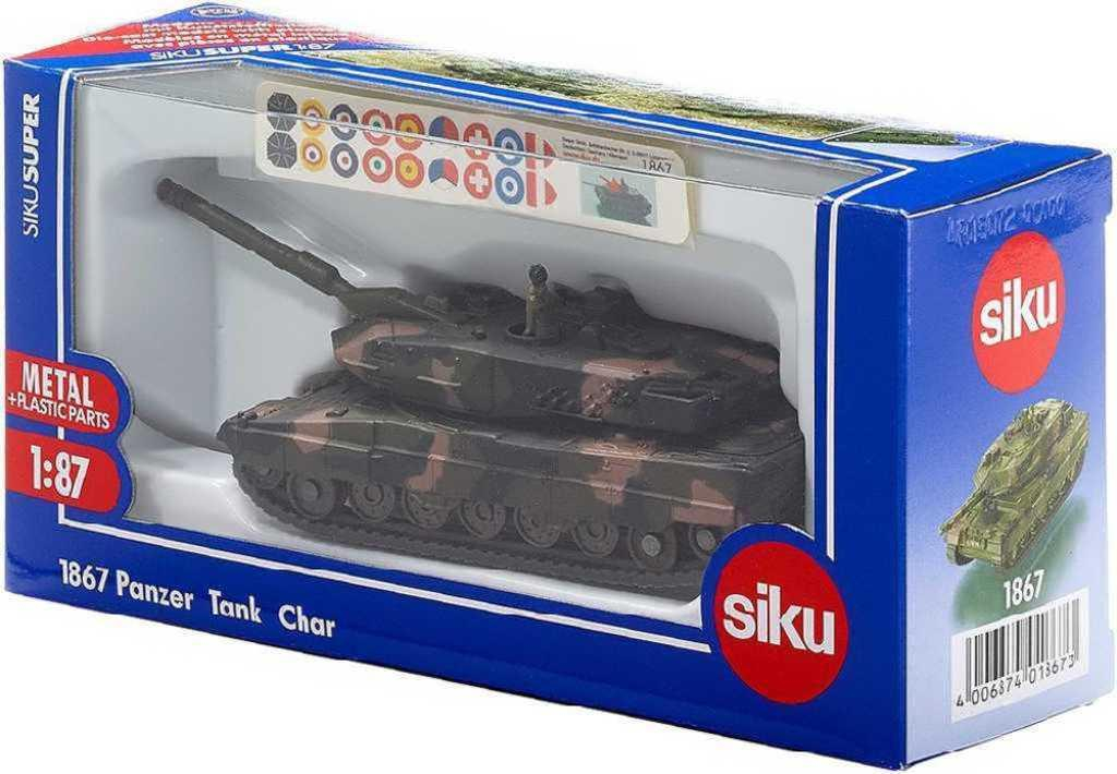 SIKU Super tank Leopard II 1:87 vojenský kovový 1867