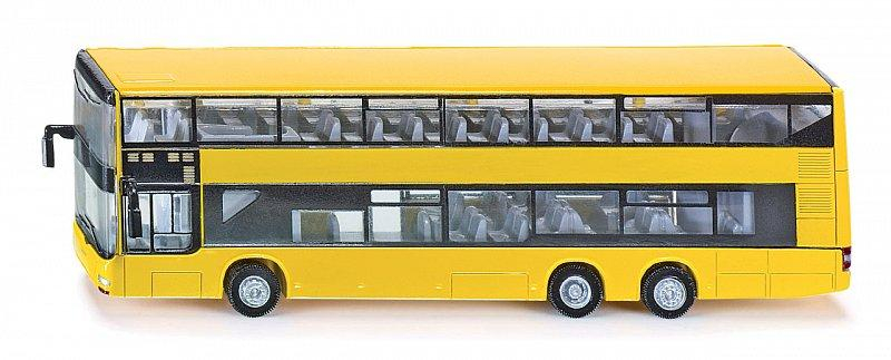 SIKU Super - Dvoupatrový linkový autobus MAN,1:87