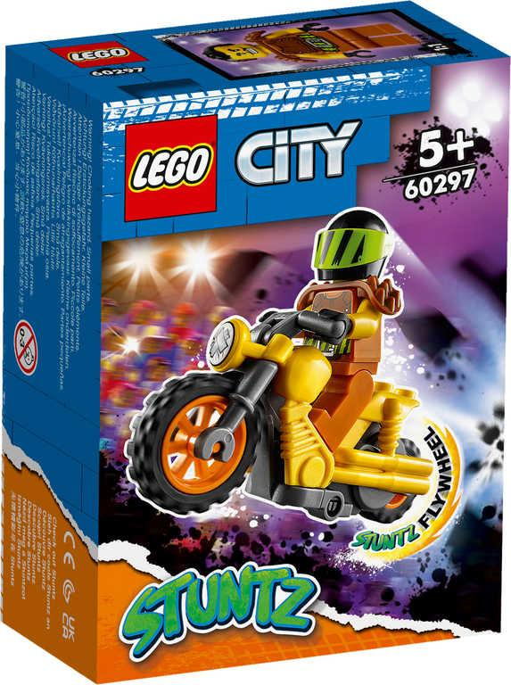 LEGO CITY Demoliční kaskadérská motorka 60297 STAVEBNICE