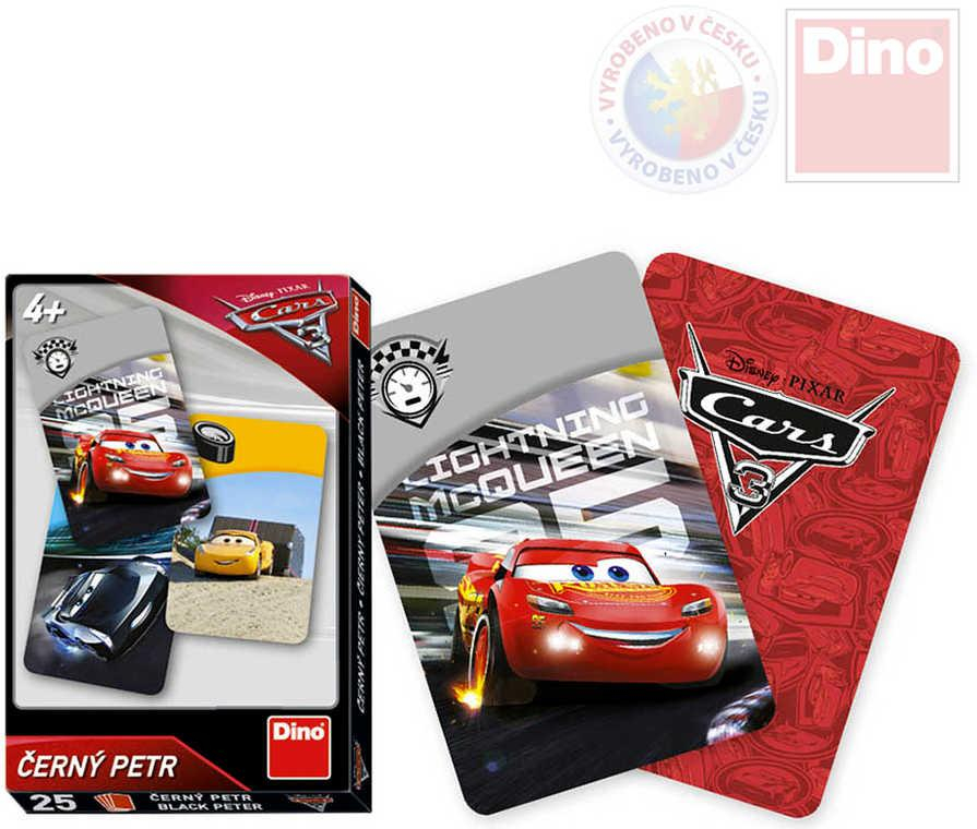 DINO Hra karetní Černý Petr Cars 3 (Auta) 