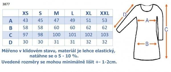 Letní, volné těhotenské šaty kr. rukáv - grafit, vel. XL - XL (42)