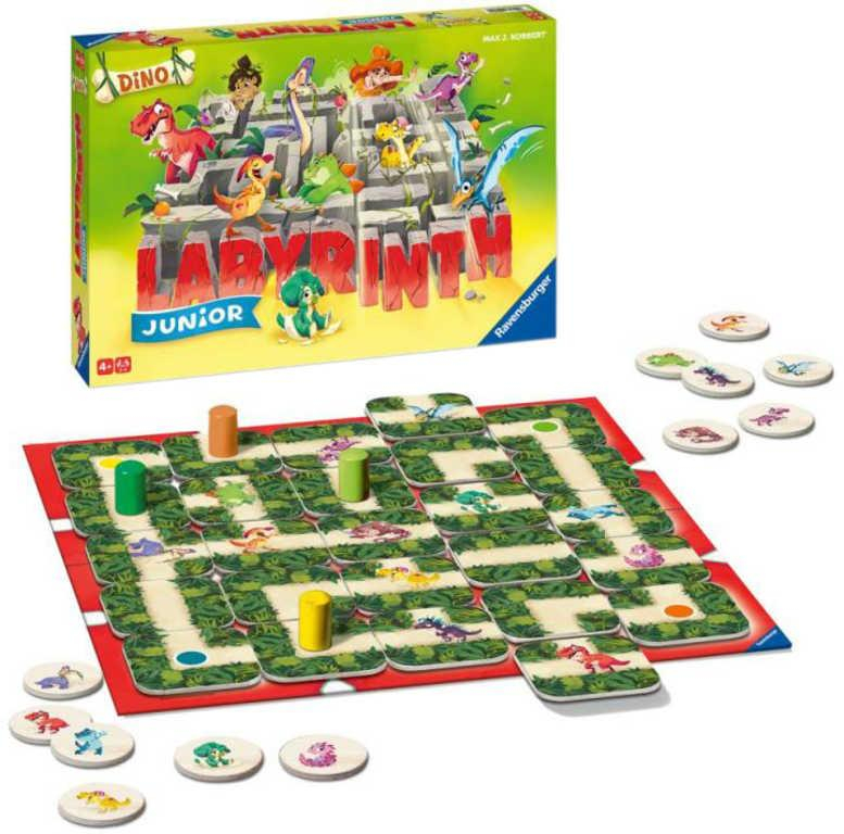 RAVENSBURGER HRA Labyrinth Junior Dinosauři *SPOLEČENSKÉ HRY*