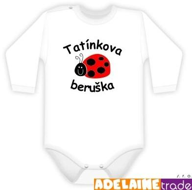 Body dl. rukáv Kolekce Beruška - Tatínkova beruška, vel. 86 - 86 (12-18m)