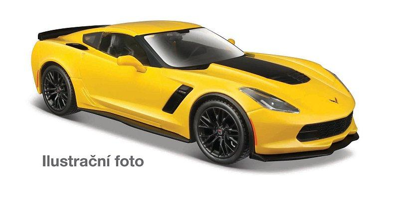 Maisto - 2015 Corvette Z06, žlutá, 1:24