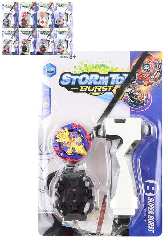 Hra Vystřelovací káča Beyblade Burst na baterie Světlo různé druhy