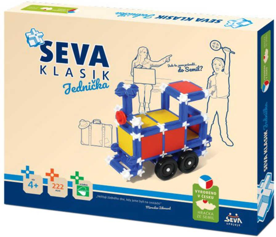 SEVA 1 Klasik jednička polytechnická STAVEBNICE 222 dílků