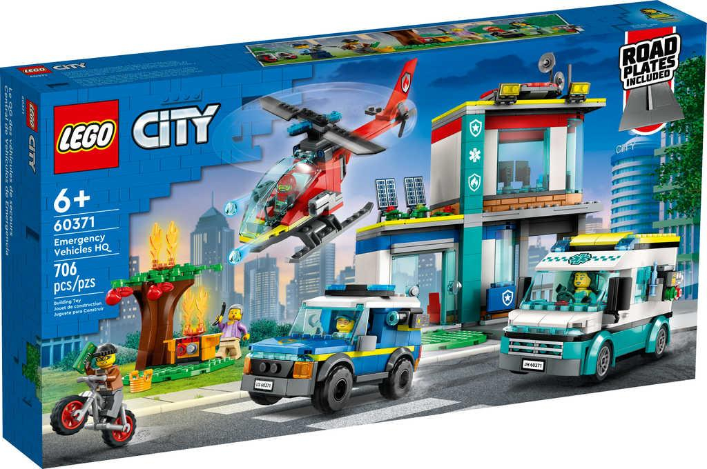 LEGO CITY Zásahová centrála 60371 STAVEBNICE