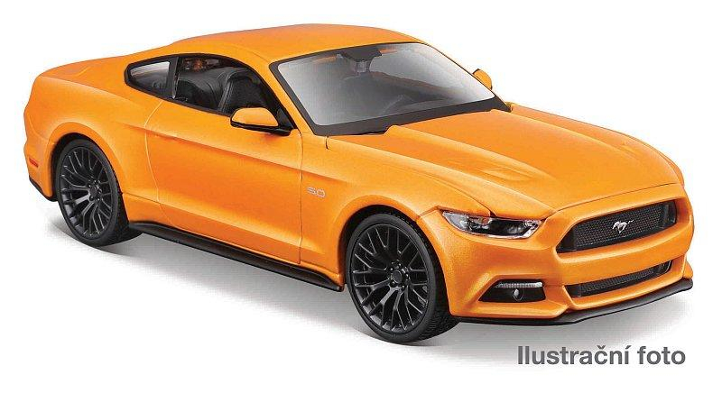 Maisto - 2015 Ford Mustang GT, oranžová, 1:24