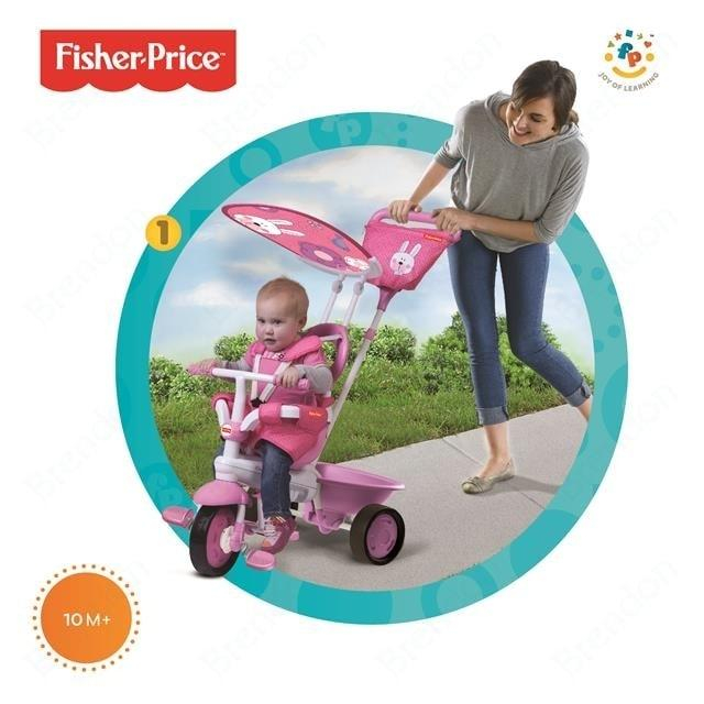 SMART TRIKE tříkolka Fisher Price 146 Elite pink