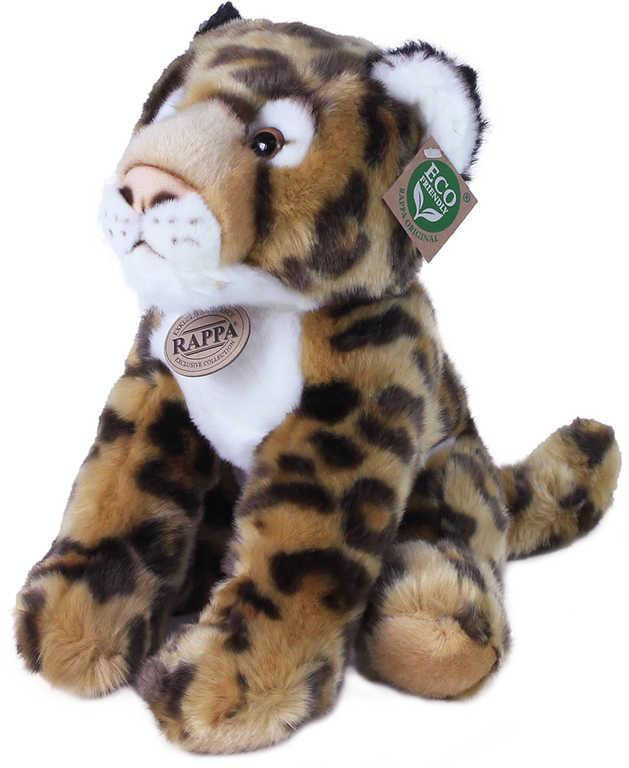 PLYŠ Leopard sedící 30cm Eco-Friendly *PLYŠOVÉ HRAČKY*