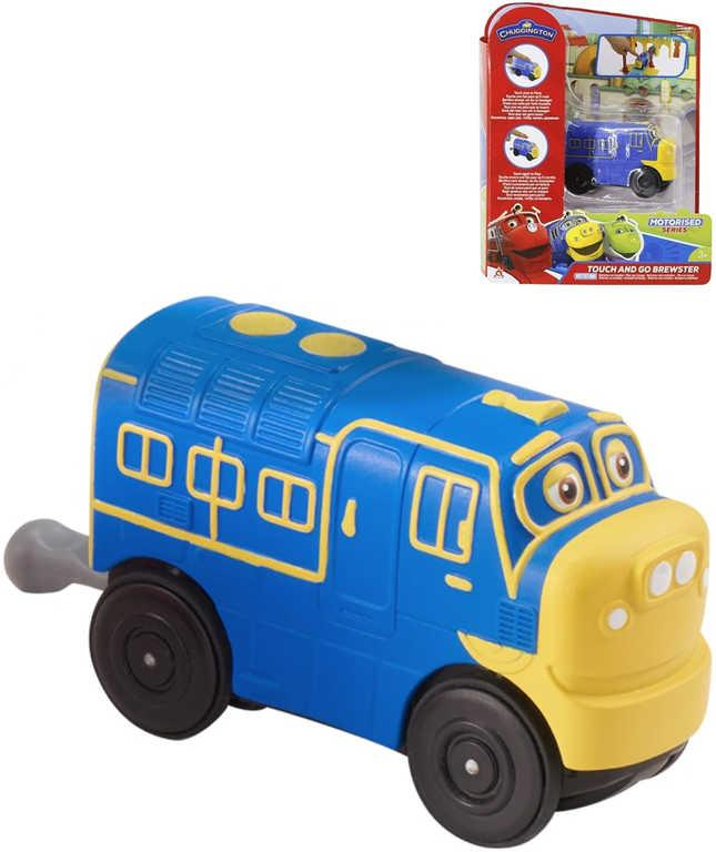 CHUGGINGTON Touch And Go vláček veselý lokomotiva Brewster na baterie