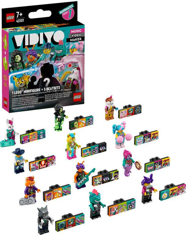 LEGO VIDIYO Minifigurky Bandmates 43101 STAVEBNICE