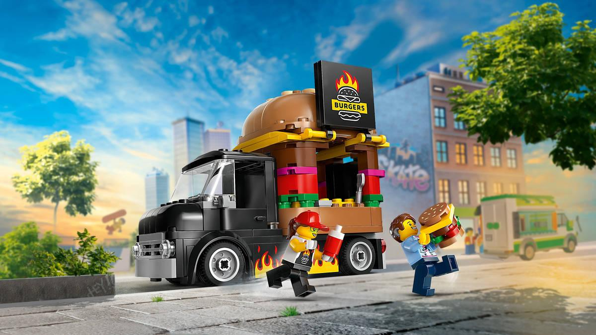 LEGO CITY Auto hamburgerový truck 60404 STAVEBNICE