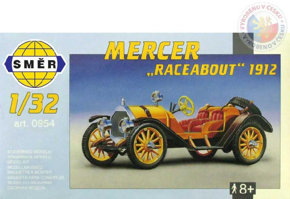 SMĚR Model auto Mercer Raceabout 1912 1:32 (stavebnice auta)