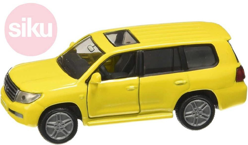 SIKU Auto Toyota Landcruiser žlutá 1:55 model kov 1440