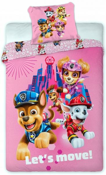 ds54041028_detske_povleceni_paw_patrol_the_movie_ruzova_140x200_cm_1