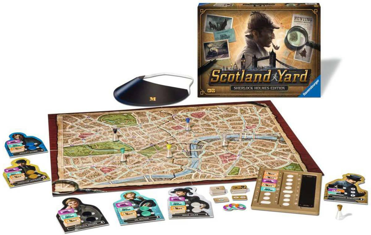 RAVENSBURGER Hra Scotland Yard Sherlock Holmes *SPOLEČENSKÉ HRY*