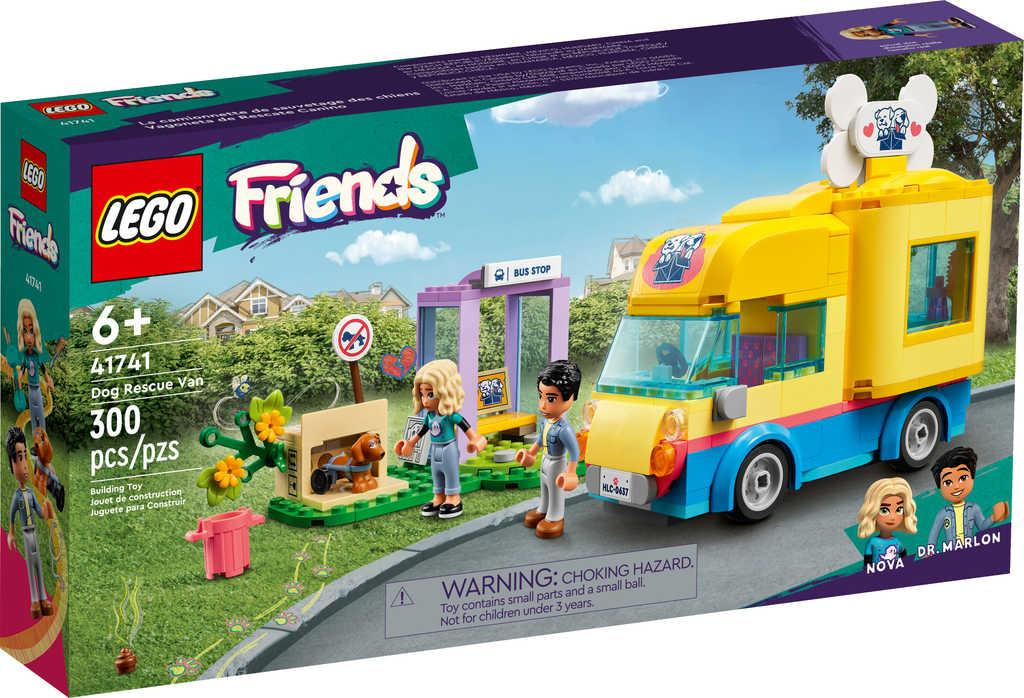 LEGO FRIENDS Dodávka na záchranu psů 41741 STAVEBNICE