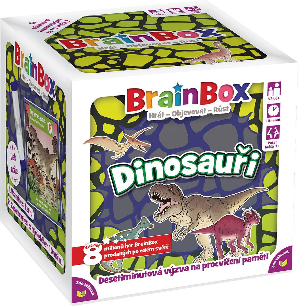 ADC BRAINBOX HRA Dinosauři *SPOLEČENSKÉ HRY*