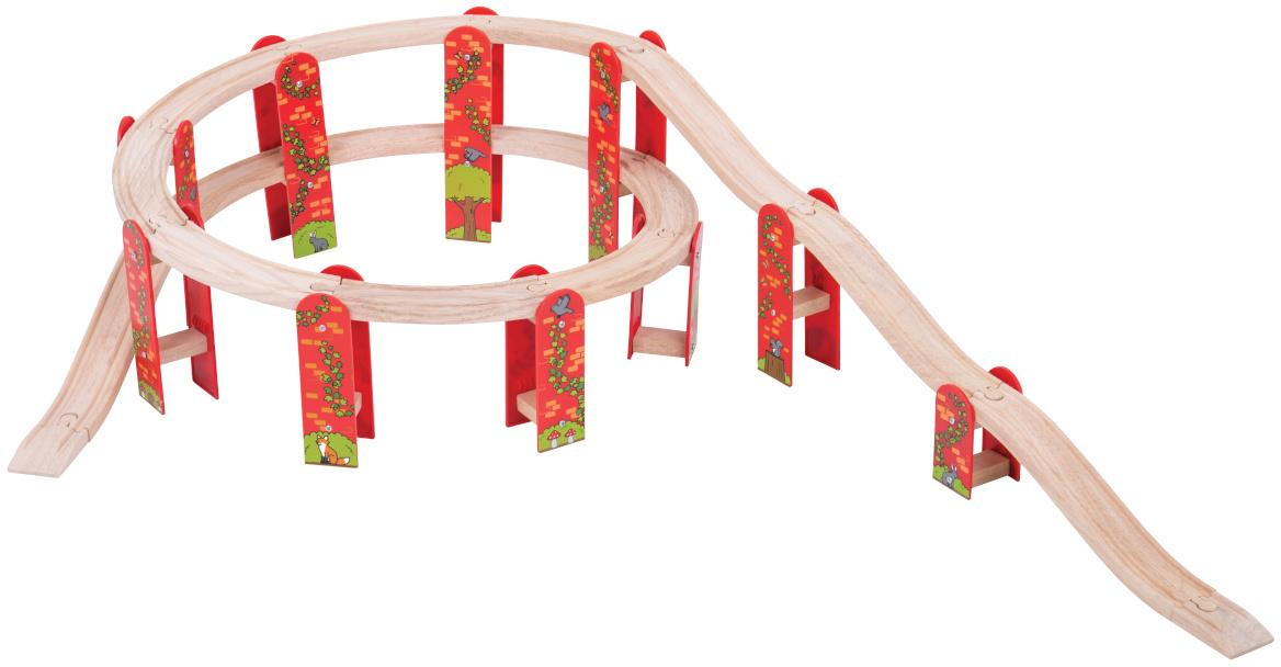 Bigjigs Rail Víceúrovňový set kolejí