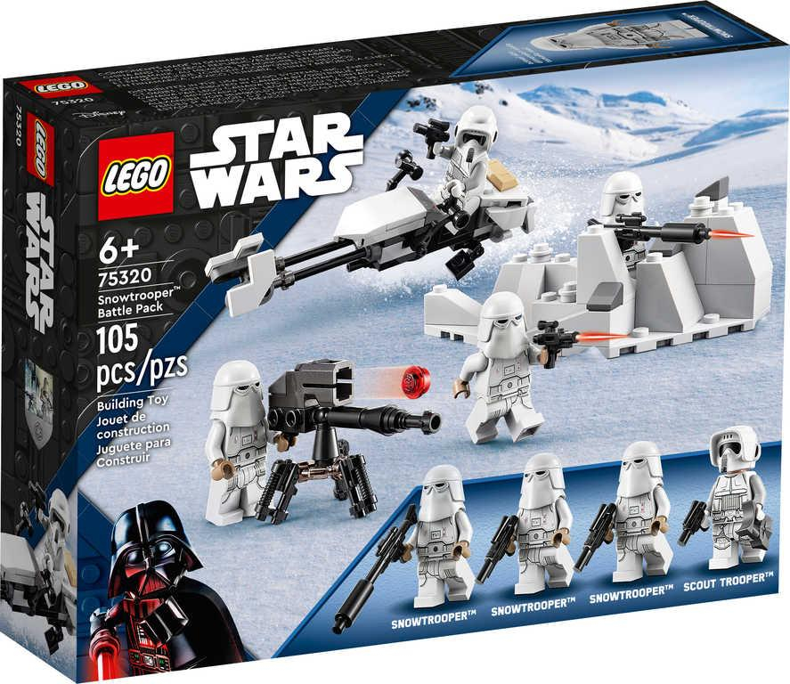 LEGO STAR WARS Bitevní balíček snowtrooperů 75320 STAVEBNICE