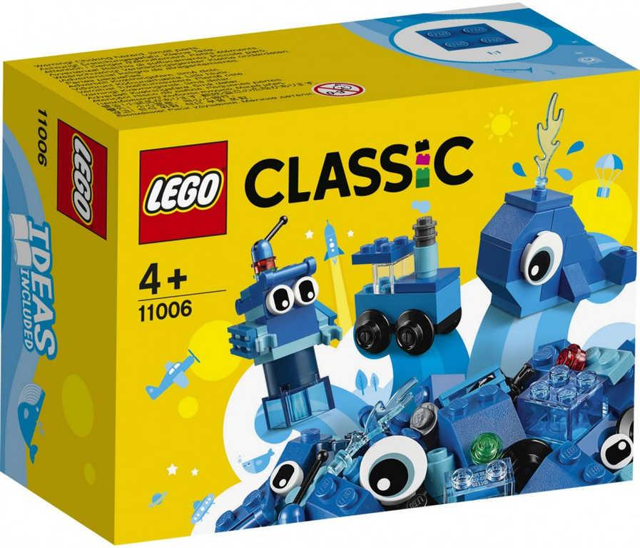 LEGO CLASSIC Modré kreativní kostičky 11006 STAVEBNICE