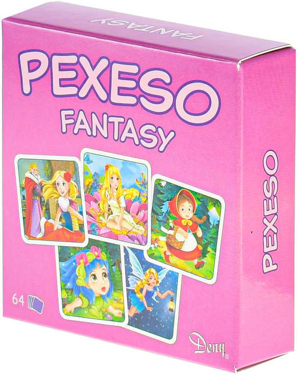 Hra Pexeso Pohádky fantasy 64 kartiček *SPOLEČENSKÉ HRY*