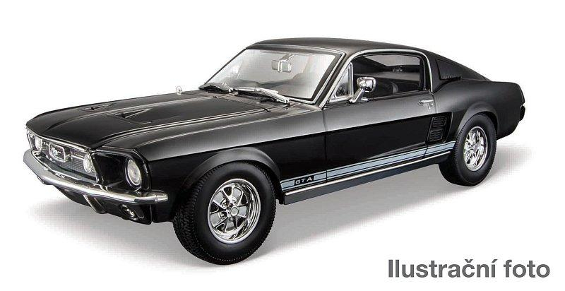 Maisto - 1967 Ford Mustang Fastback, metal zelená, 1:18