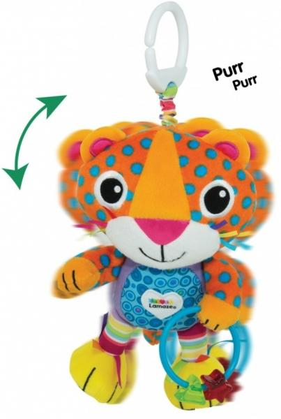 Lamaze Vrnící Leopard, oranžový