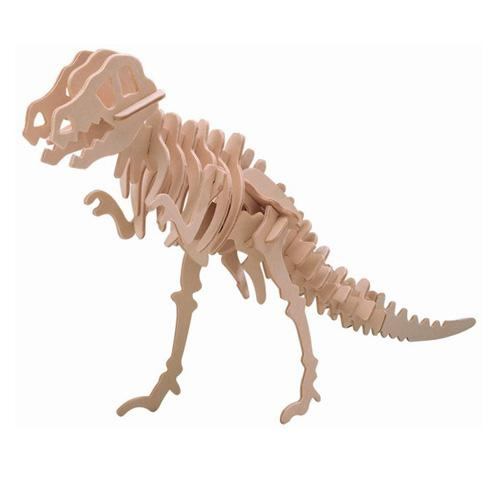 Woodcraft Dřevěné 3D puzzle velký Tyranosaurus