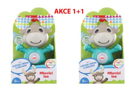 AKCE 1+1 Fisher Price Mluvící Los GRB25