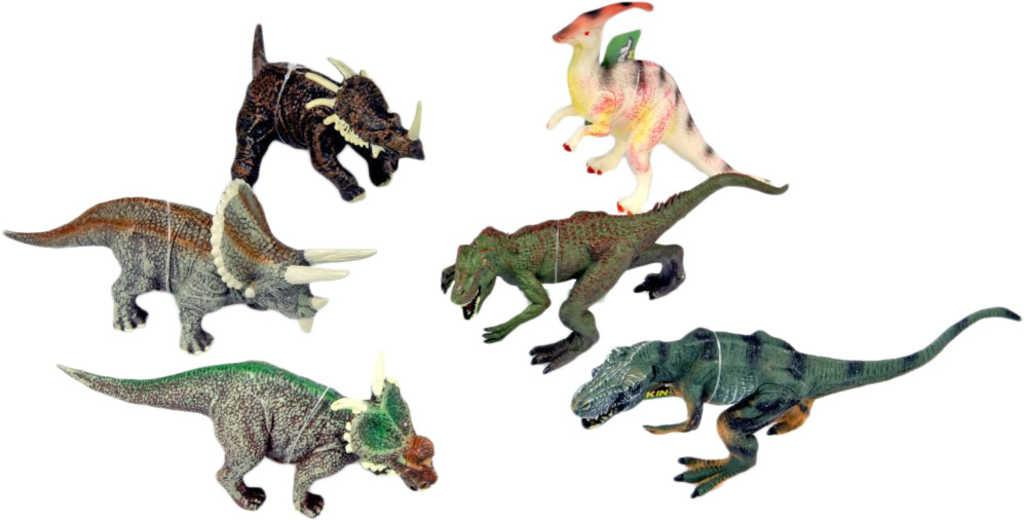 Zvířata dinosauři 11-17cm plastové figurky zvířátka 6 druhů