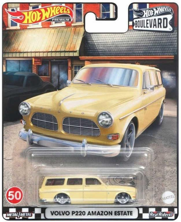 MATTEL HOT WHEELS Prémiové auto Bulvár model kovový 5 druhů