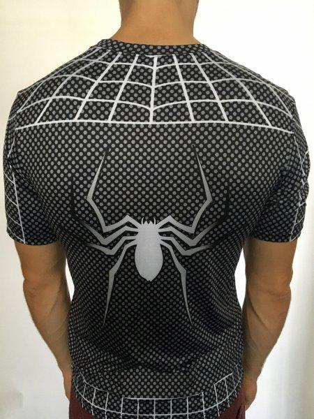 Sportovní tričko - Spiderman SYMBIOTE - černá - Velikost - S