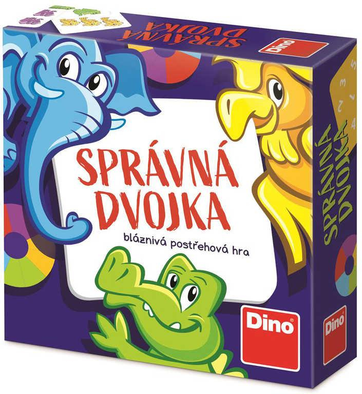 DINO Hra Správná dvojka cestovní *SPOLEČENSKÉ HRY*