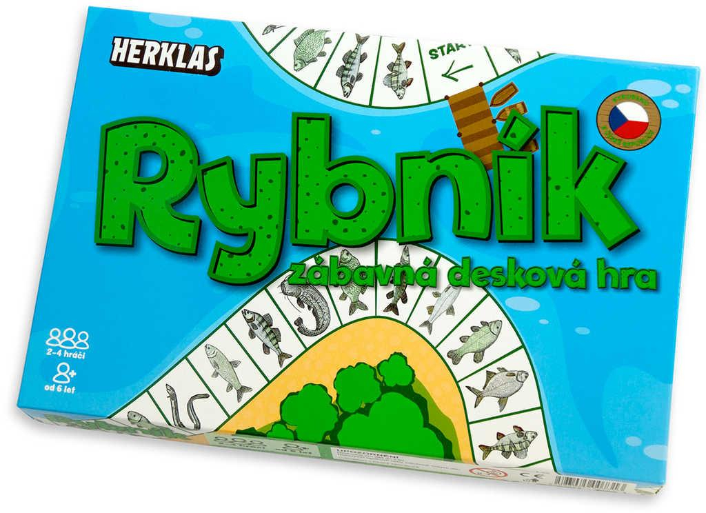 HERKLAS Rybník hra desková rybářská *SPOLEČENSKÉ HRY*