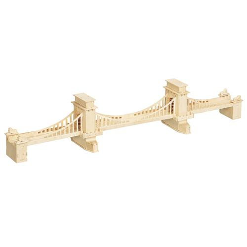 Woodcraft Dřevěné 3D puzzle Manhattan Bridge most