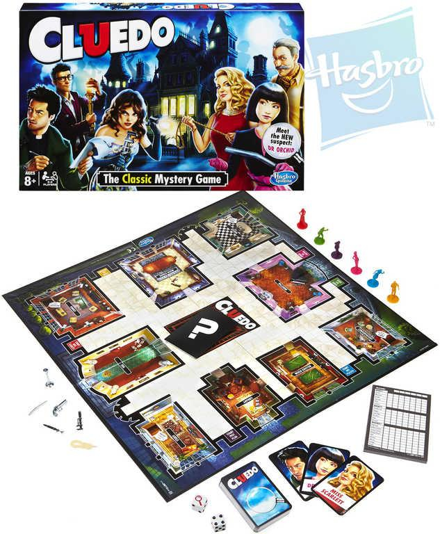 HASBRO HRA Cluedo detektivní *SPOLEČENSKÉ HRY*