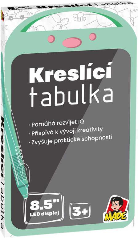 Tabulka dětská magnetická kreslicí 15x25cm 2 barvy plast