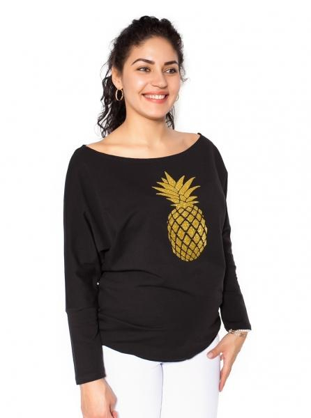 ds74043777_tehotenska_mikina_triko_ananas_cerne_l_l_40_3