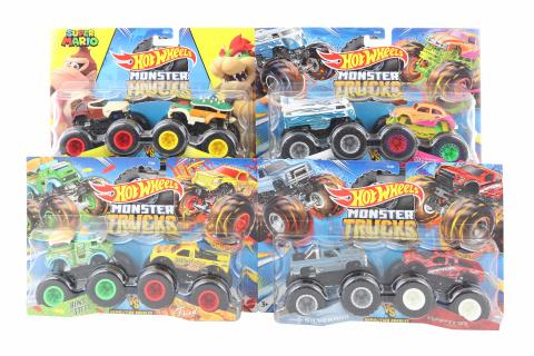 Hot Wheels Monster trucks demoliční duo FYJ64