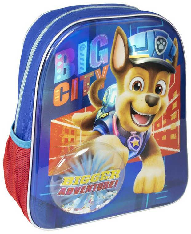 Batoh dětský 3D Tlapková Patrola (Paw Patrol) s konfetami