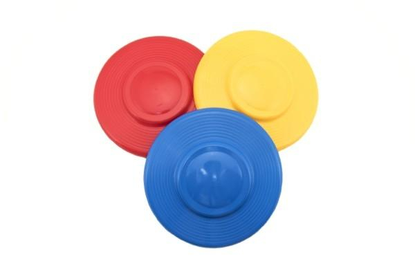 Létající talíř plast průměr 23cm mix barev 12m+