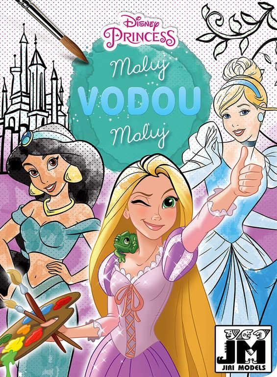 JIRI MODELS Maluj vodou Disney Princezny omalovánky