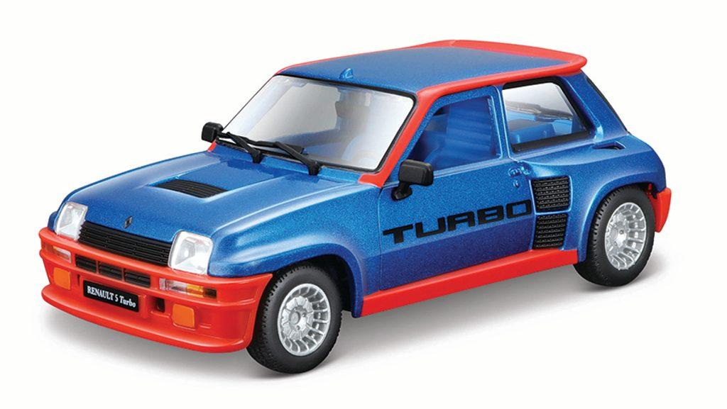 Bburago 1:24 Plus Renault 5 Turbo modré