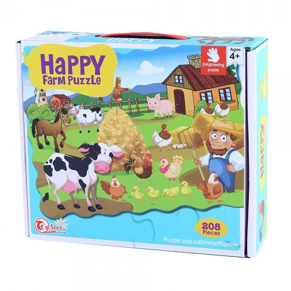 Puzzle farma 208 ks 90x64 cm